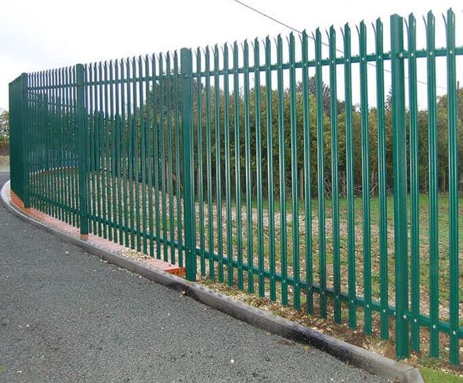 Protek® Palisade - steel high-security fencing