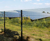 SolarGard Orbit - V-mesh solar farm boundary fencing - on this page