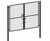 SiteGard - double leaf mesh temporary vehicle gate 1