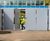 SiteGard - bi-folding double leaf temporary mesh gate 0