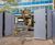 SiteGard - bi-folding double leaf temporary mesh gate 1