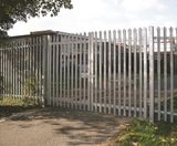 Protek Palisade Gates - steel security gates for perimeter fencing - on this page