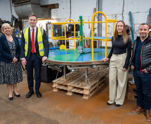 Wicksteed welcomes MP Tom Hayes for factory tour and discussion