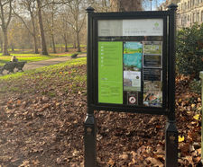 External noticeboards for the Royal Parks of London