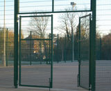 Protek 868 - rebound mesh sports field and MUGA gates - on this page