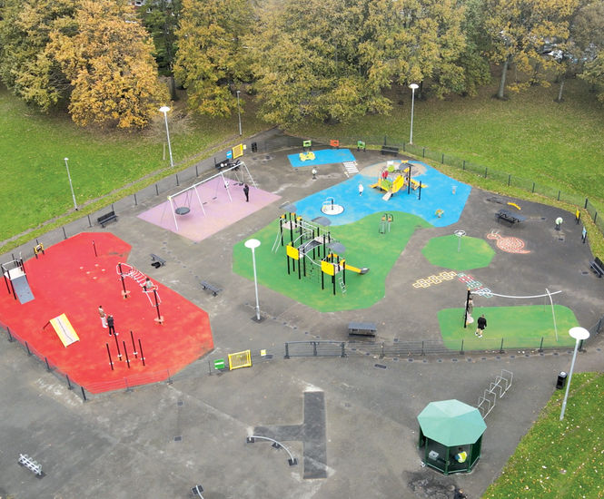 Creating an inclusive community sports and play area - Tardy Gate