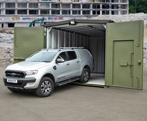 Highly-secure modular garages