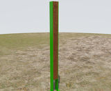 New 2.4m-high Hotel Buzz towers merge signage with biodiversity - on this page
