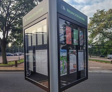 Classic 65 - aluminium single- or double-sided outdoor noticeboard