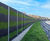 Hatko NB1 - recycled rubber tyre reflective noise barrier system 7