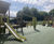 Creating a natural-looking, accessible play space at village play area 7