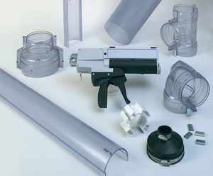 Contain-It Clear PVC - clear split pipe for secondary containment systems