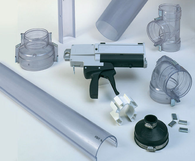 Contain-It Clear PVC - clear split pipe for secondary containment systems