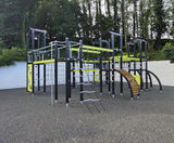 New play frame and safety surfacing for primary school - Cornwall - on this page