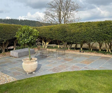 Branscombe Slate Paving - natural slate outdoor paving slabs