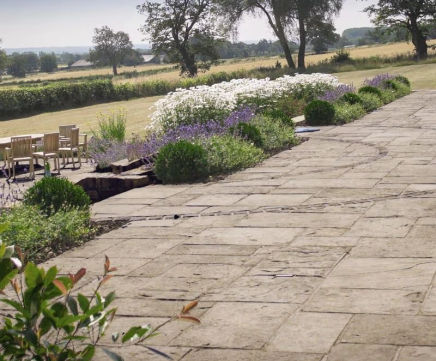 Yorkshire Street - reproduction handmade flagstone paving