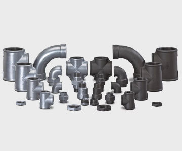 Malleable Cast Iron Fittings - pipe connectors for water and gas systems