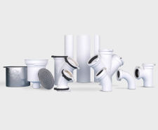 SeaDrain White - plastic marine drainage pipe for ships and yachts