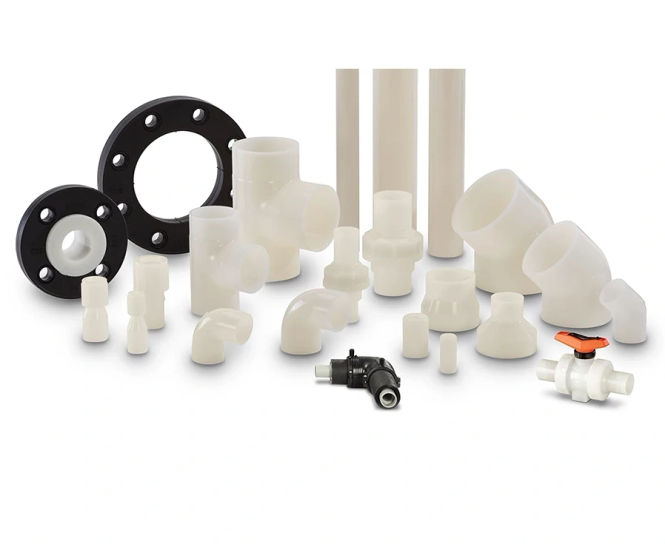 SYGEF ECTFE - chemical-resistant plastic piping for high-pressure fluids