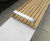 Wall-top and gabion-mounted timber seating 6