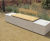Wall-top and gabion-mounted timber seating 3
