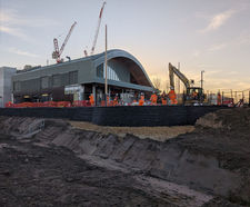 Flex MSE retaining walls for Network Rail's new Cambridge South Station