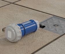 Flybox - retractable power supply unit for large indoor spaces