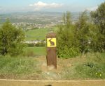 Waymarker discs for footpaths, bridleways and cycle routes