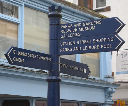 Directional fingerpost systems