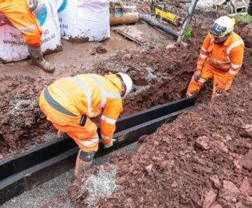 Modular Drainage Systems for Rail - recycled rubber drainage panels & mats