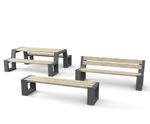 Matrix - recycled plastic outdoor seating range