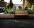 Custom outdoor timber planters 12