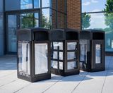 Protection & Premises Compliance... Origin® Transparent Security Bins - on this page