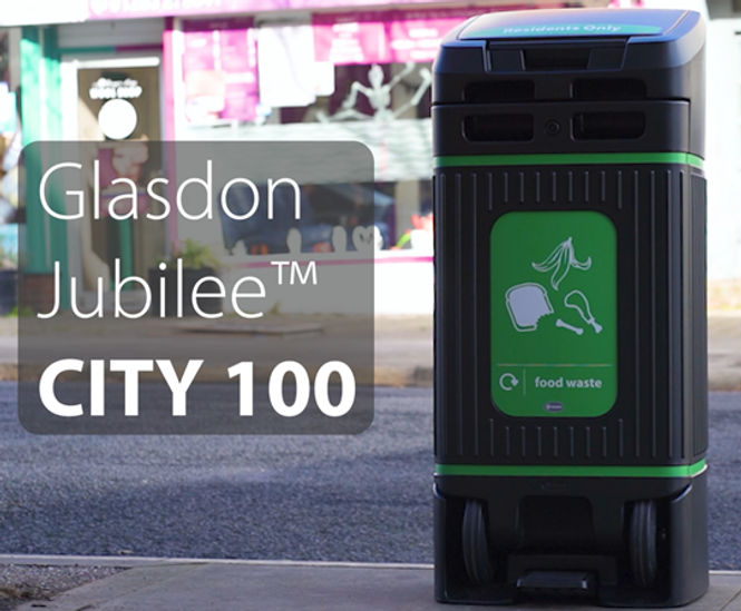 A Better Way to Collect Food Waste: Glasdon Jubilee™ City 100