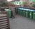 Recycled plastic bin bays for Southampton City Council initiative 5