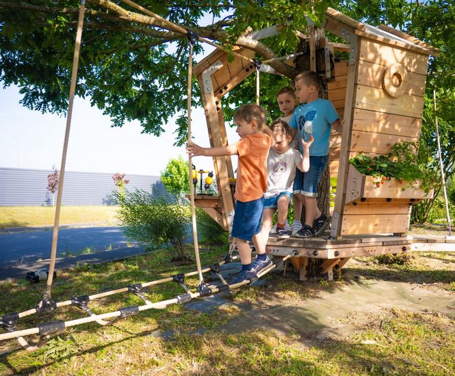 Reinventing the treehouse for a new generation of nature-inspired play