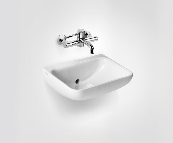 Contour 21+ 50cm Back Outlet Washbasin