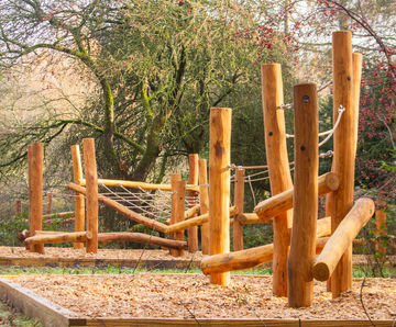 Bespoke timber playground for UNESCO World Heritage Site - Jodrell Bank