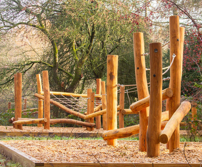 Bespoke timber playground for UNESCO World Heritage Site - Jodrell Bank