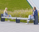 Prisma - recycled plastic bench with 3D printed legs - on this page