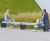 Prisma - recycled plastic bench with 3D printed legs 0