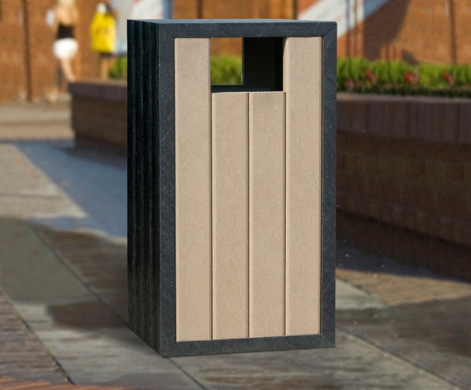 Jupiter - 70 litre recycled plastic litter bin