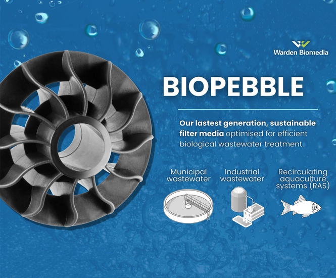 Biopebble -  next generation high efficiency filter media