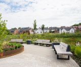 Mettro timber street furniture specified for Alton Gateway - on this page