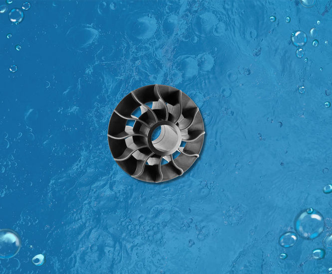 Biopebble - plastic filter media for biological waste water treatment