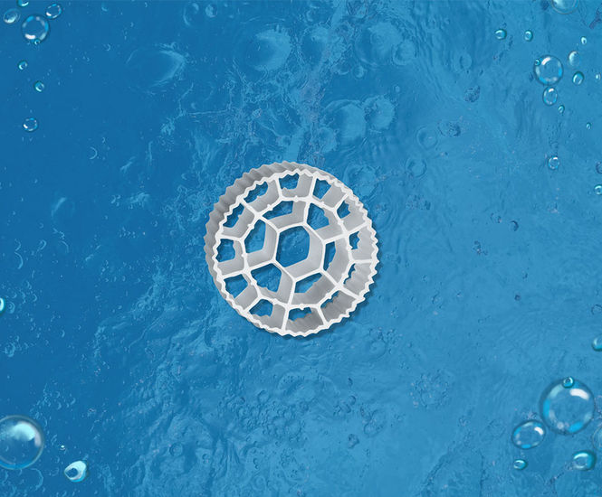 Biopipe+ 500 - filter media for MBBR and IFAS systems
