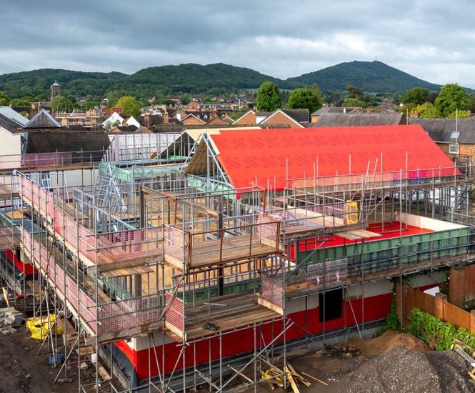 Air and vapour control membranes for MMC build system - Telford