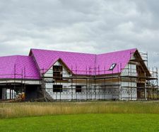 Proctorwrap Reflect® & Proctor Air® provide protection for timber frame kit