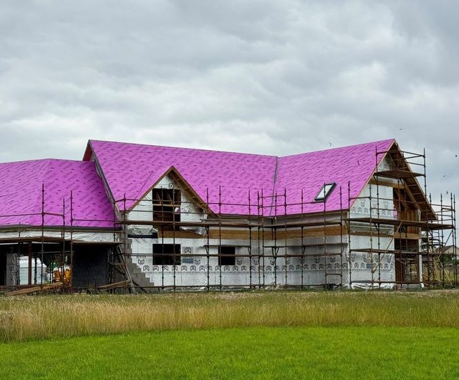 Proctorwrap Reflect® & Proctor Air® provide protection for timber frame kit