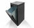 Heavy-duty recycled plastic covered public litter bin (100 litre) 2